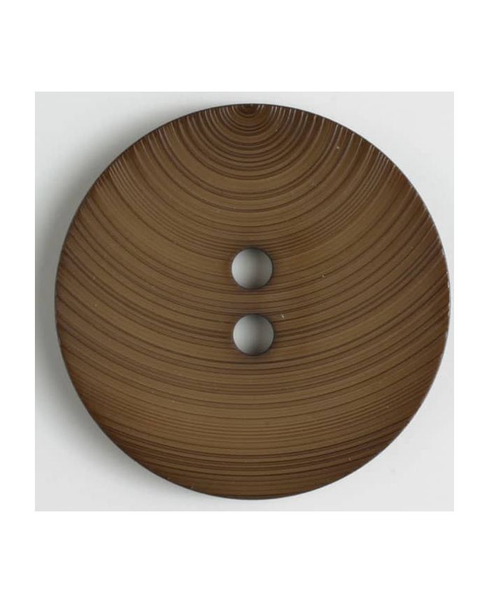 54mm Brown Button