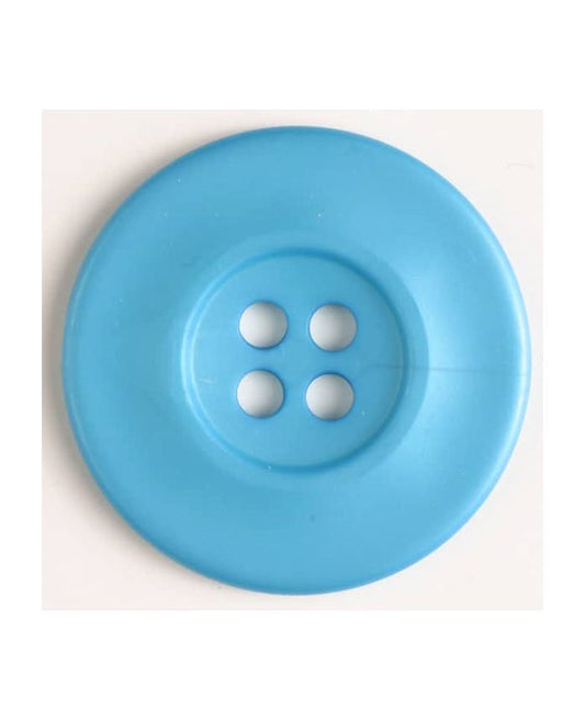 55mm Circle Light Blue Button