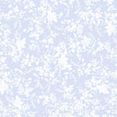 Blue Belle - White Leaves  - Yardage