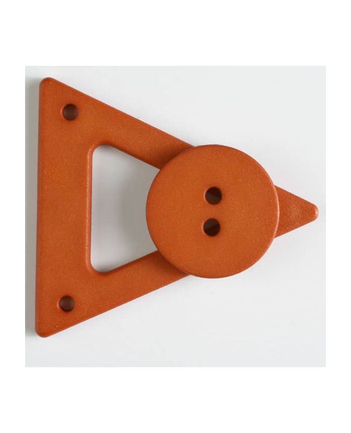 70mm Closure with Button Orange