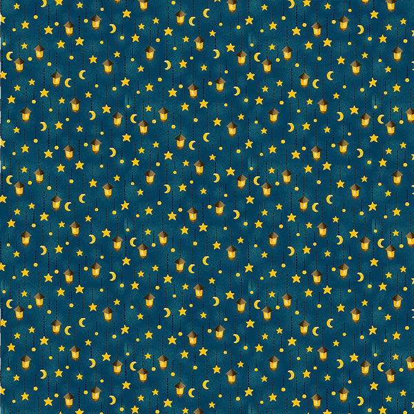 Forest Fables Stars & Lanterns Fabric