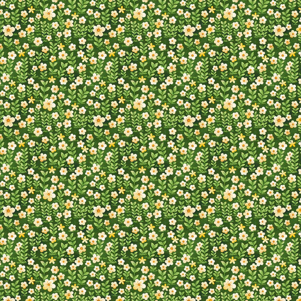 Forest Fables Field Of Flowers Fabric