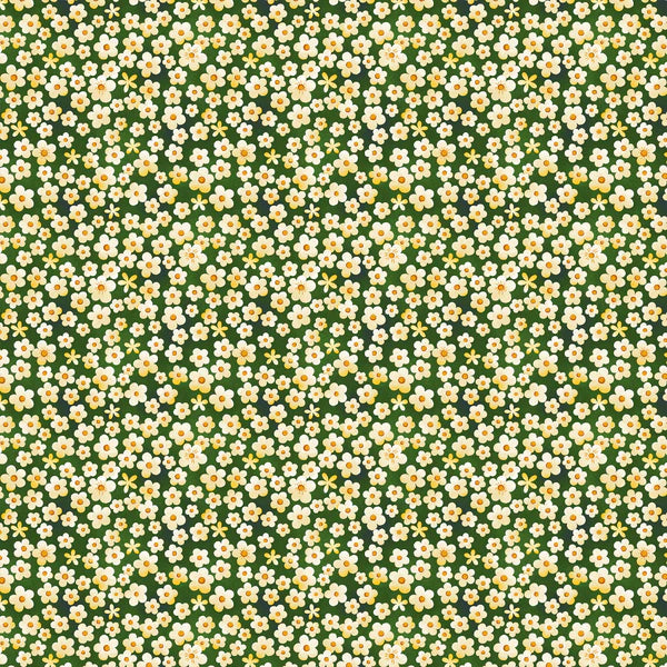 Forest Fables Falling Flowers Fabric