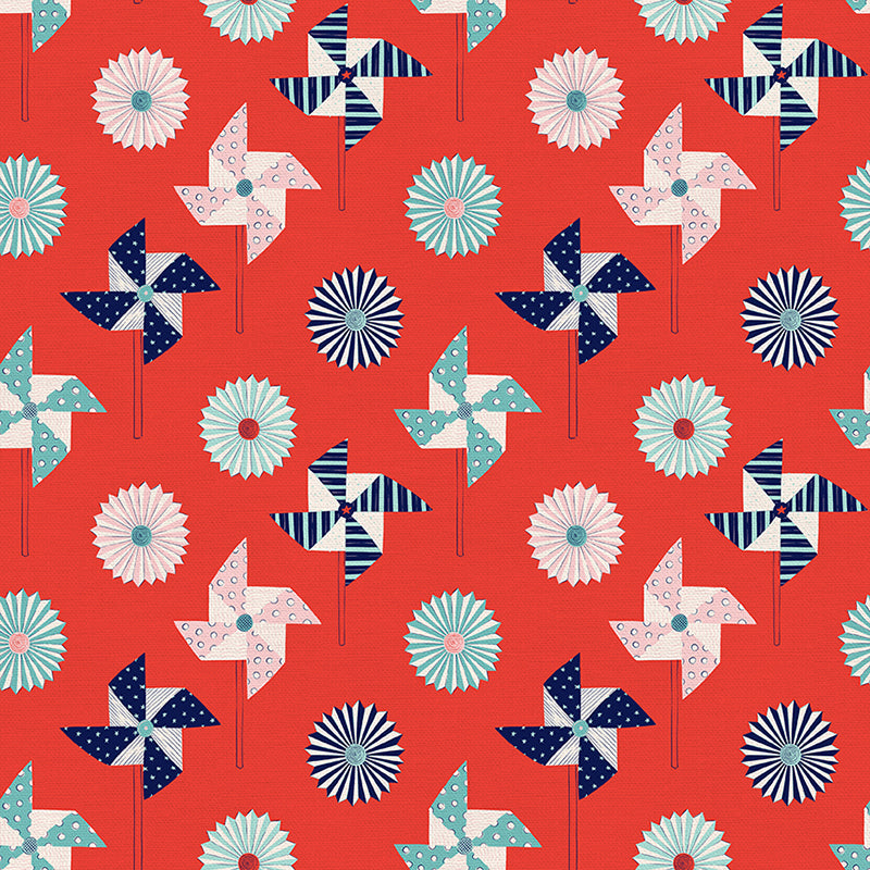 Stars & Stripes Pinwheel