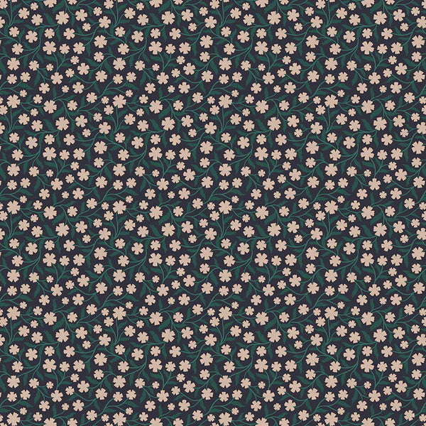 Pemberly Blue Sophia Fabric