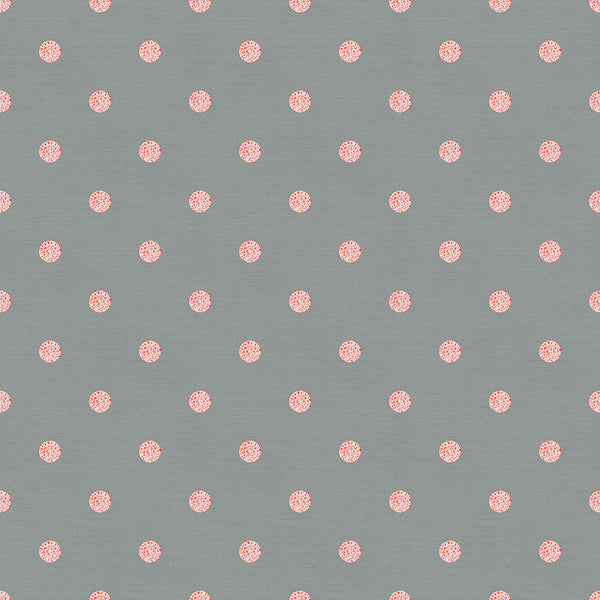 A Walk in the Woods Grey Dots Yardage