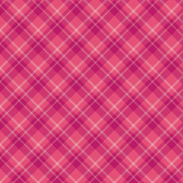 Playful Plaids Hot Pink Fabric