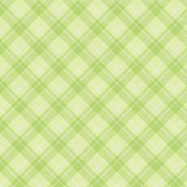 Playful Plaids Light Green Fabric