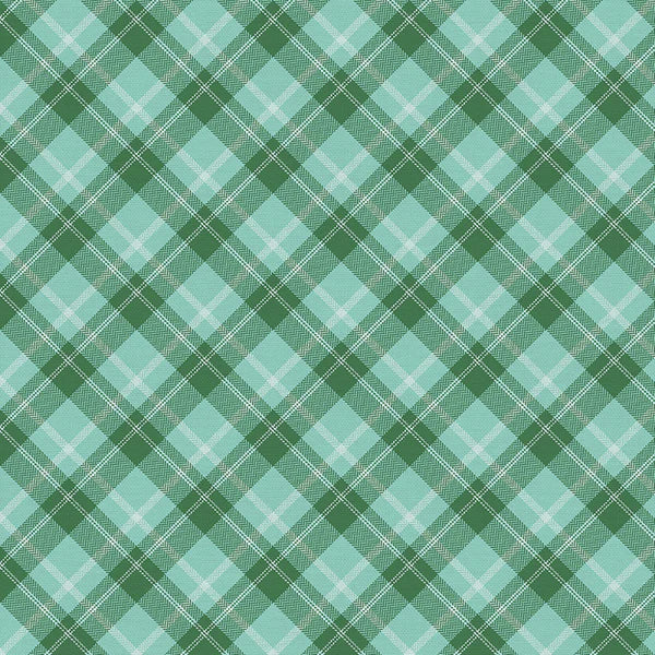 Playful Plaids Blue Green Fabric