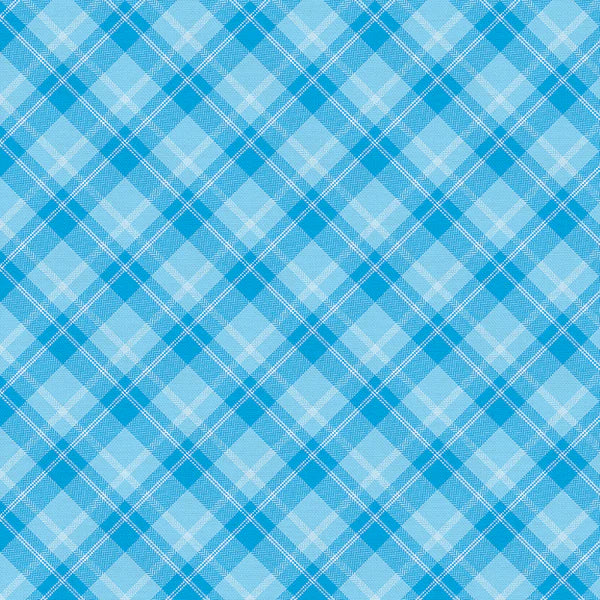 Playful Plaids Sky Blue Fabric