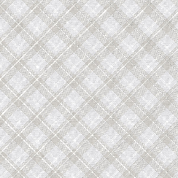 Playful Plaids Ash Fabric