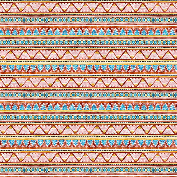 Indian Odyessy Borders Fabric