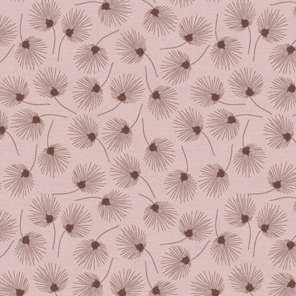 Pepper & Berry Blowing Blooms Mauve Fabric