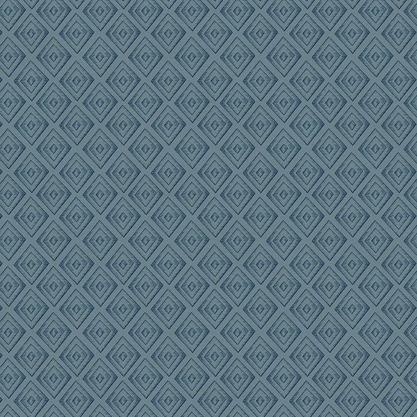 Kudzu Light Blue Dollys Diamond Fabric