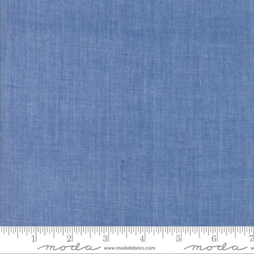 Chambray Medium Blue Yardage