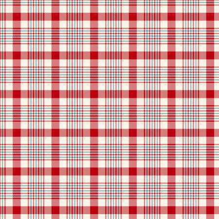 Winter In Snowtown Multi Plaid Fabric