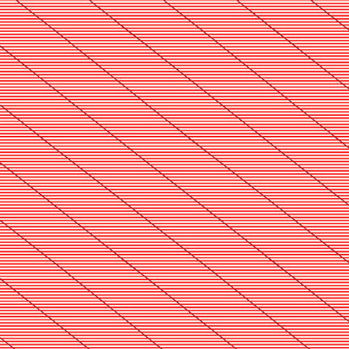 Winter In Snowtown Diagonal Stripe Red Fabric