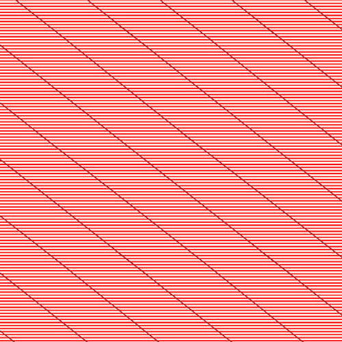 Winter In Snowtown Diagonal Stripe Red Fabric