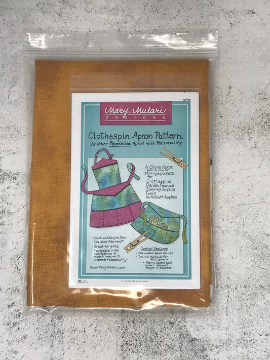 Clothespin Apron Kit - honey jars