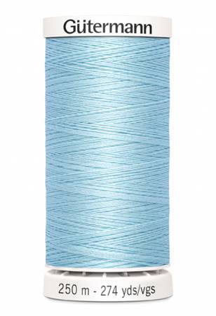 Gutermann - Polyester All Purpose Thread - 250 m/274 yds - #206 - Baby Blue