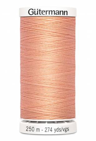 Gutermann - Polyester All Purpose Thread - 250 m/274 yds - #365 - Peach