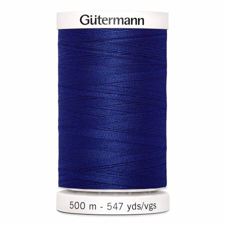 Gutermann - Polyester All Purpose Thread - 500 m/547 yds - #260 - Royal Blue