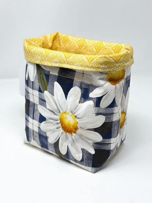 Tub Totes - White Daisies #14