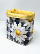 Tub Totes - White Daisies