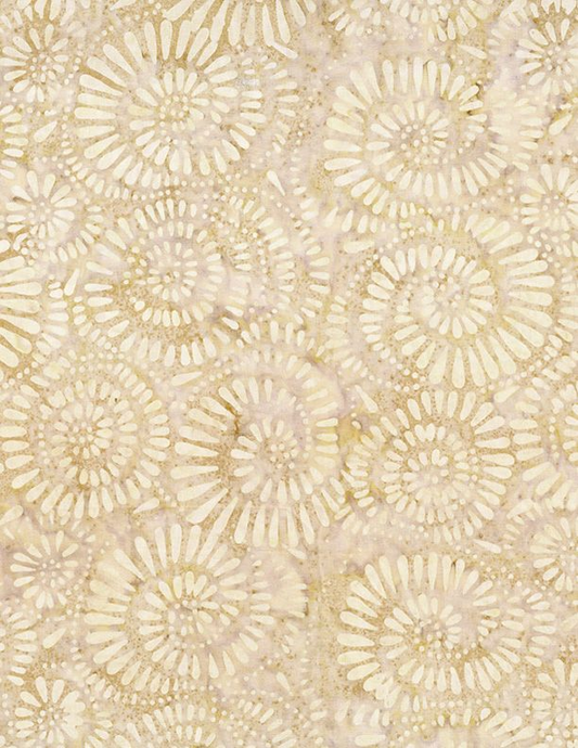 Forest Trails - Swirly Seeds - Light Tan - Yardage
