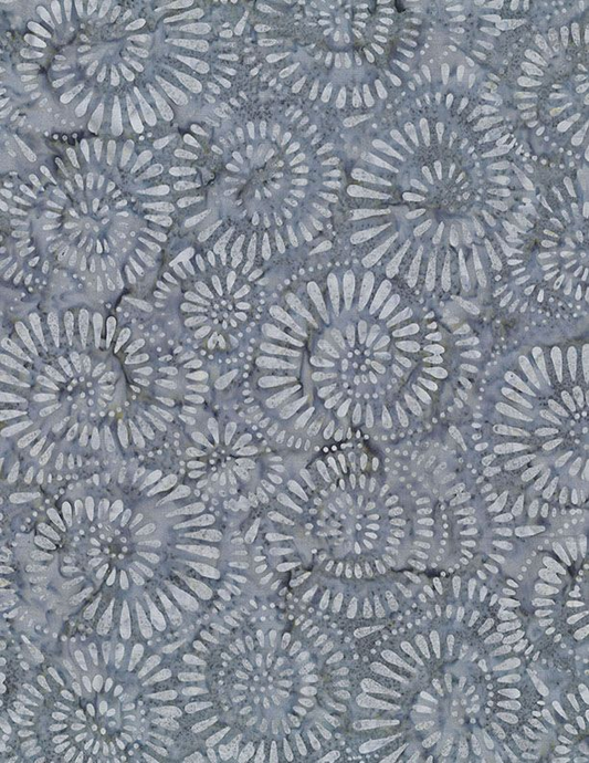 Forest Trails - Swirly Seeds - Gray - Yardage