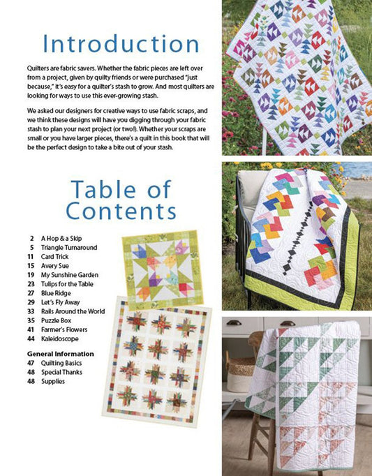 Scrap- Happy Quilts, 12 Projects