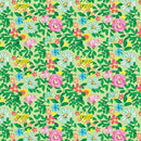 Tropical Splash - Little Tropical Garden - Green - Yardage