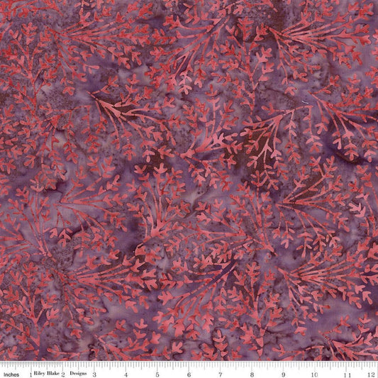 Wildflowers Expressions Batiks - Splash of Grenadine - Yardage