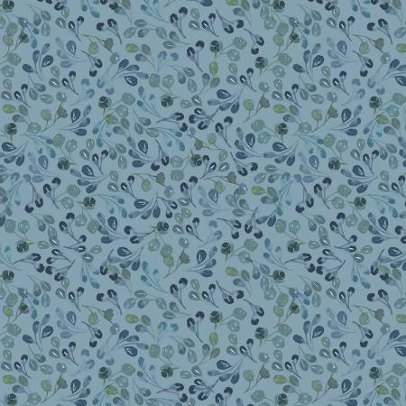 Enchanted Florals Enchanted Buds Azure