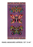 True Colors Wings Panel Plum/Multi 1648366B
