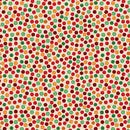 Merry Cats - Joyful Dots - Cream/Multi - Yardage