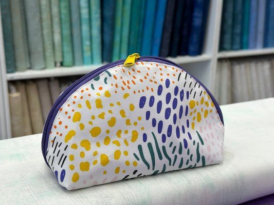 Taco Pouch Bag #16 - Modern Dots