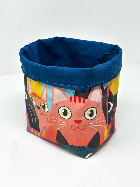 Tub Totes - Colorful Cats #16
