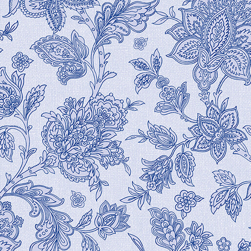 The Drawing Room Decantor Blue Fabric