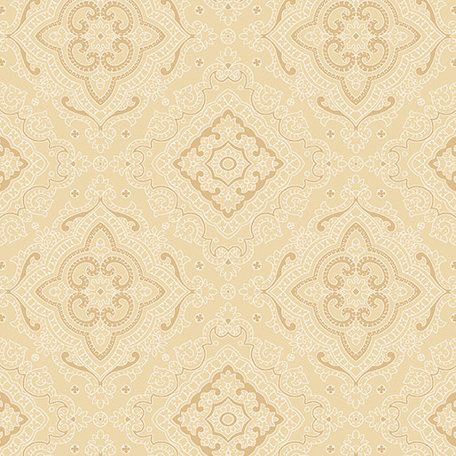 The Drawing Room Tea Table Beige Fabric