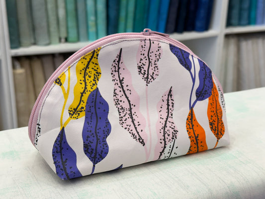 Taco Pouch Bag #17 - Modern Leaves