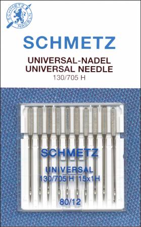 Schmetz 1833 Universal 130/705 H 80/12 Needles 10ct