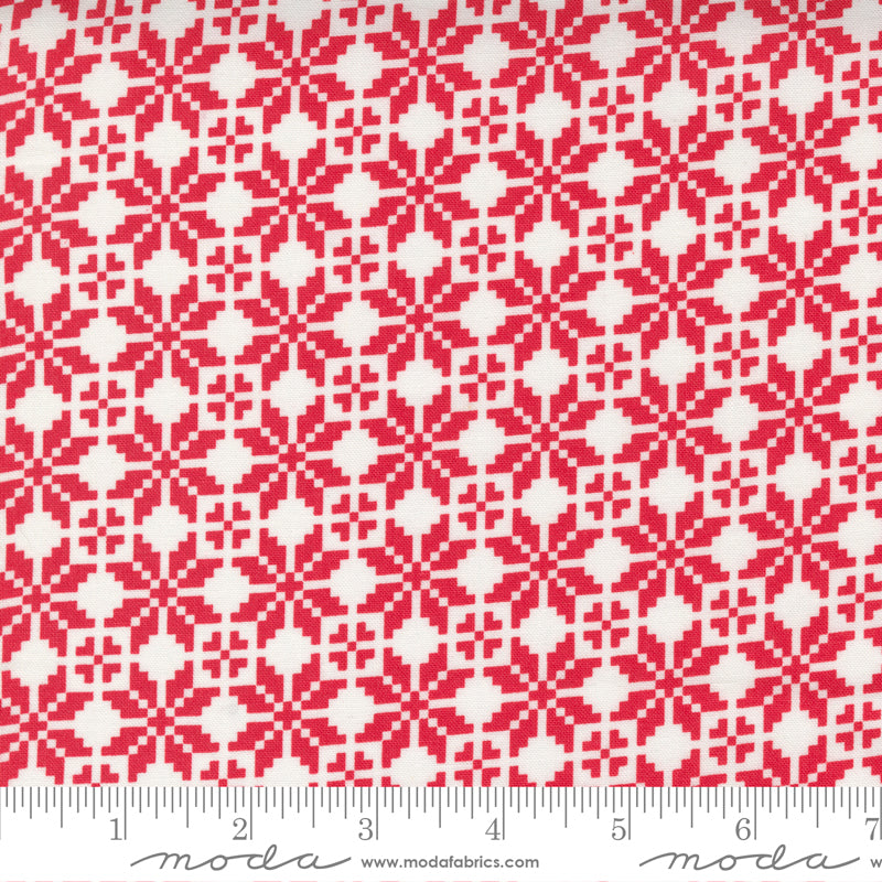 Merry Little Christmas Red Sweater Fabric