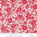 Merry Little Christmas Floral Fabric