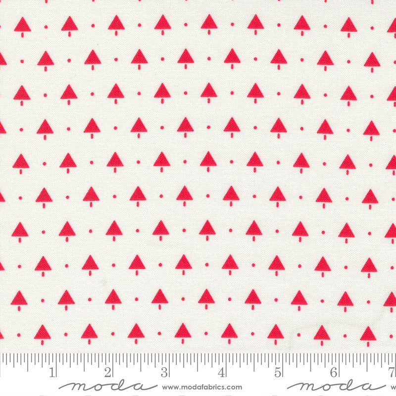 Merry Little Christmas Trees Fabric