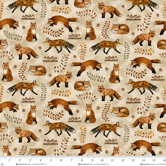Hello Pumpkin 1885-33 Beige Fabric
