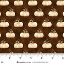 Hello Pumpkin 1891-33 Brown Fabric