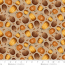 Hello Pumpkin 1892-33 Taupe Fabric