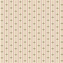 Buttercream & Brickle Bits Cottage Ticking Stripe Cream 1949-40 Fabric