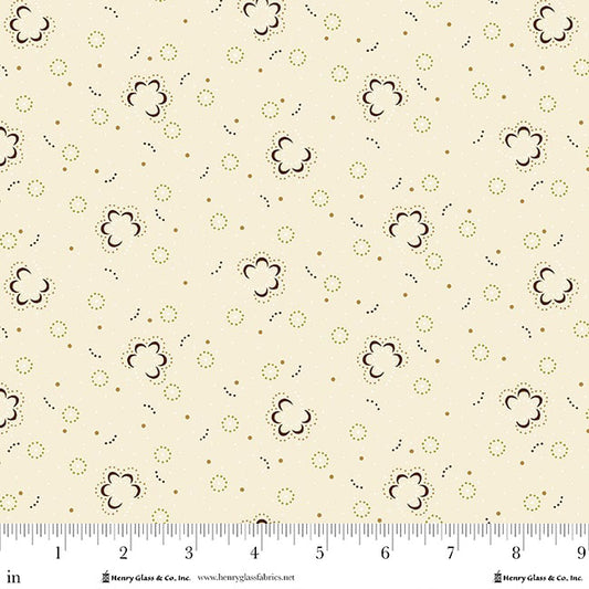 Buttercream & Brickle Bits 1953-40 Cream Fabric